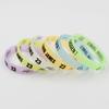Pulseira de silicone estrela 180MM * 12*2 tamanho pulseira digital pulseira NBA pulseira estrela pulseira luminosa