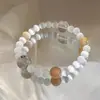 Pulsera de esmalte de color temperamento femenino todo partido diseño de nicho verano fresco pulsera de amigas joyería regalo de cumpleaños