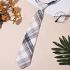 Corbata Jk Cuadros Rojos Decoración de Graduación Femenina Estilo Universitario Estudiante Corbata de Moño Infantil Gratis Camisa Camisa