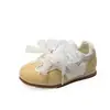 Sapatos Femininos 2026 Primavera/Outono Novos Confortáveis Respiráveis Tênis Esportivos Crianças Cadarço Sapatos de Treino Alemães Crianças de Tamanho Médio e Grande Sapatos Forrest Gump