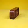 Madera de Azufaifo Golpeada por Rayo Natural Wang Lingguan Orden de los Cinco Truenos Ficha, Producto de Madera Golpeada por Rayo Tallado a Mano, Adorno de Ficha