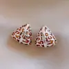 Qingtao Xi Ying Arete de Perla Estilo Coco Francés Aretes Diseño de Nicho Sentido de Diseño Aretes de Lujo Ligero Venta al por Mayor