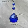 Acessórios para Lâmpada de Cristal Bola de Cristal Colorida Bola de Diamante Bola de Milho 30 # Diâmetro 40mm Pingente para Decoração de Casamento