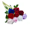 Rosa de Terciopelo Individual Boda Decoración del Hogar Flor San Valentín Ramo Pared de Flores Arreglo Floral Flor Artificial