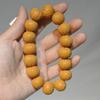 Atacado cabeça de macaco semente original 1,5 cm-1,8 cm pulseira padrão melancia amarela, Phoenix cabeça de macaco Wen jogar pulseira de noz