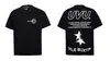 26Ss Transfronterizo Cole Buxton Estampado de Letras Estilo Callejero de Verano Unisex Holgado Casual Pareja Versátil Camiseta de Manga Corta Moderna