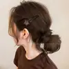 Presilha de Cabelo Coração Estrela Estampa de Leopardo Novo Estilo Feminino Franja Cabelo Fino BB Clip Clip Lateral Clip Lateral de Cabelo Acessórios de Cabelo