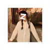 Camisa Branca Manga Longa Estilo Japonês Feminina Simples Doce Solta Estilo Preguiçoso Emagrecedora Camisa Base Interna Top