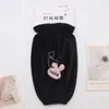 Fundas para Mangas de Conejo Bordadas de Longitud Media, Lindas para Mujer, Adecuadas para el Trabajo, Anti-Manchas, Protectores de Manga para Chaqueta de Plumas de Adulto para Otoño e Invierno