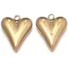 Artículo Popular de Comercio Exterior de Amazon: Collar Sencillo de Acero Inoxidable con Colgante de Corazón, Joyería para Apilar, Regalo Único de Nicho al por Mayor