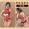 Fan Lei Sexy Underwear Open Pequeno Peito Uniforme Sexy Jumpsuit Pijamas Feminino Lace Temptation Cheongsam Hollow 600