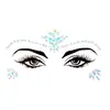 PARTYJOY artículo de venta caliente transfronterizo pegatinas de gemas para la cara pegatinas para cejas pegatinas faciales autoadhesivas de diamante pegatinas faciales para carnaval musical Halloween