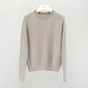 Big Love fortemente recomendado puxar flor artesanato outono e inverno Novo pescoço redondo solto desgaste suéter de manga comprida 16 pinos worsted cashmere suéter