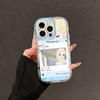 Capa de Celular Princesa Elsa Adequada para Apple 17 iPhone15Promax Espelho Creme 14/13 Desenho 12