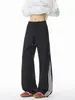 Colección Otoño 2026: Pantalones Rectos de Pared sin Sombra con Tres Rayas Americanas, Tallas M-5XL, HK261036-Especial P30