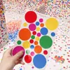 Arte de Kusama Yayoi Lunares Lunares Pegatina Jardín de Infancia Escuela Arte Decoración de Pared Diseño Temático Pegatina de Pared