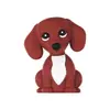 Personalização de moldes de contas de silicone 3D, montagem de cordões de contas com IP de desenhos animados de animais transfronteiriços, acessórios para joias DIY, moldes de contas soltas