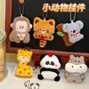 Colgante de Peluche Original Zoo Tengyi Llavero de Mochila Girly Colgante de Muñeca Pequeño Accesorio Regalo