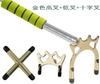 Suministrado directamente del fabricante a Amazon: Estante para Tacos de Billar, Puente para Taco de Billar, Varilla Telescópica, Soporte de Puente para Taco, Extensión Patentada de Acero Inoxidable