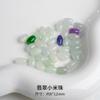 Cuentas de Mijo de Jadeíta Cuentas Sueltas Venta al por Mayor Jade de Hielo Alto Passepartout Accesorios para Joyería DIY Pulsera de Cuentas Ovaladas Pulsera