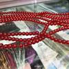 Acessórios de Joias da Moda Contas de Cristal Transparentes Contas de Vidro Vermelho Romã Tinta para Vidro DIY Feito à Mão Fornecimento Direto Yiwu