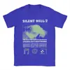 Camisetas Masculinas SilenT Hill 2 Roupas de Algodão Casuais Manga Curta