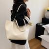 Bolso Casual de Gran Capacidad para Trabajo y Traslado de Aspecto Sofisticado para Mujer Verano 2025 Nuevo Nicho de Moda Bolso Tote de Hombro