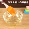 Brocha de Silicona para Barbacoa de Grado Alimenticio Resistente a Altas Temperaturas Pequeña Brocha de Aceite Brocha de Plástico y Silicona Brocha de Cocina para el Hogar Brocha de Aceite de Silicona