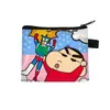 Nuevo Monedero de Crayon Shin-chan Bolsa de Monedas con Cremallera de Dibujos Animados Linda Bolsa Pequeña de Almacenamiento para Estudiantes Venta al por Mayor