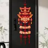 Colgante de Bendición para Puerta de Año Nuevo Año del Caballo Estilo Nuevo Decoración de Bendición Pegatina para Puerta de Sala de Estar Colgante para Puerta Decoración Colgante para el Festival de Primavera de 2026 Diseño de Escena