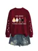 Sudadera Redonda de Manga Larga Divertida y Original de Otoño e Invierno de Amazon con Estampado de Pollo Iraisechickens en el Brazo