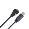 Câmera Usb3.0 Microb Macho Cotovelo com Painel Fixado por Parafuso, Cabo Retrátil de Dados e Alimentação para Discos Rígidos Móveis