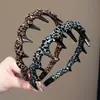 Diadema dentada para mujer, diadema de corona alta, no presiona las raíces del cabello, añade volumen, hace que la cara parezca más pequeña, pinza para el pelo antideslizante, salvación para cabezas planas