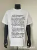 Erd Melancólico Rico Segunda Generación Estampado de Letras Viejo Holgado Retro Vintage Camiseta de Manga Corta para Hombre y Mujer Tendencia Verano