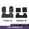Adecuado para modelos 23-26 de Alfombrillas de Suelo Jietu Traveler/Alfombrillas de Suelo TPE para Coche Jietu Shanhai T2 Alfombrilla de Maletero