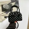 Bolso de Lunares de Nicho de Moda para Mujer, Nuevo Modelo de Verano 2026, Bolso Tote Pequeño Exquisito para Salidas, Bolso de Hombro y Cruzado para el Trabajo