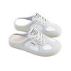 Mules Cerrados de Moda para Mujer para Uso en Exteriores, Tendencia Verano Nuevo Estilo Casual Malla Suela Suave Zapatos de Entrenamiento Alemanes Venta al por Mayor