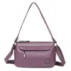 Bolso de Hombro Ligero Retro de Moda Transfronterizo Simple para Mujer, Bolso Cruzado Versátil de Gran Capacidad con Textura para Mamá