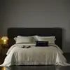 6 Peças Novo Conjunto de Lençóis Jacquard Tencel LF da Lenzing Áustria Estilo Lençol de Cama 1,5m Conjunto de Quatro Peças Stephen-Light Macio