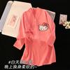 Ropa de dormir para niña de comercio exterior, cárdigan de algodón de invierno, bata fina para niños, manga larga, primavera y otoño, ropa para el hogar con aire acondicionado para bebé niña