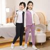Uniformes Escolares para Niños, Chalecos para Niños y Niñas, Pantalones Gruesos y Cálidos, Pantalones de Lana para Otoño e Invierno para Niños Mayores, Ropa Interior Versátil para Niños Pequeños y Medianos