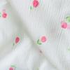 Três Tulipas Estampadas em Estoque, Tecido Estampado de Gaze Dupla Camada, Pijama para Casa, Estampas Florais para Mulheres e Meninas