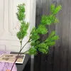 Plantas Verdes Simuladas de Vainilla, Pino Gordo, Decoración de Boda, Decoración del Hogar, Arreglo Floral, Accesorios para Fotografía al Aire Libre, Materiales Florales