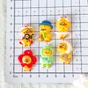 Accesorios de Resina para Manualidades de Dibujos Animados Joyería Tarjeta Mediana Pato Bebé Pegamento de Crema Pasador Hecho a Mano Funda para Teléfono Móvil Hebilla de Zapato Accesorios