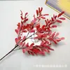 Decoração de Cerimônia de Casamento com Tema Vermelho, Cena de Hotel, Arranjos de Flores, Arranjos de Flores de Teto, Flores Artificiais, Decorações de Casamento