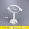 Marco de Soporte para Tubería Soporte para Tubería de Desagüe de Baño Soporte de Abrazadera para Tubería PVC Abrazadera para Tubería de Altura Ajustable Clip para Tubería