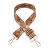 Nova cor transferência de calor flor alça larga bolsa de ombro acessórios estilo étnico alça decorativa crossbody retro alça longa mochila
