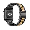 Adecuado para Samsung Watch8Classic Correa de Metal de Tres Eslabones Correa para Watch7 Correa para Apple S10 Amazon