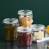 Directo de fábrica latas selladas para alimentos granos de café multi-grano nueces té bocadillos empaque transparente latas de almacenamiento latas de almacenamiento