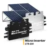 Microinversor Solar Fotovoltaico Transformador y Micro Red 800W Estación de Energía para Balcón Jardín Hogar Eficiente